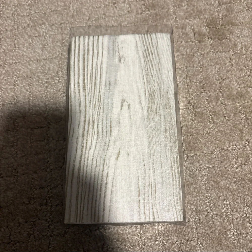 Caspari Guest Napkins Open Box Set Of 17 Happy Fathers Day Fishing Wood Grain